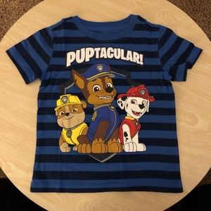 5 paw patrol T-shirts 3T